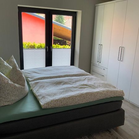 Ferienhaus Luebke, Gartenblick Muhlhausen Bagian luar foto