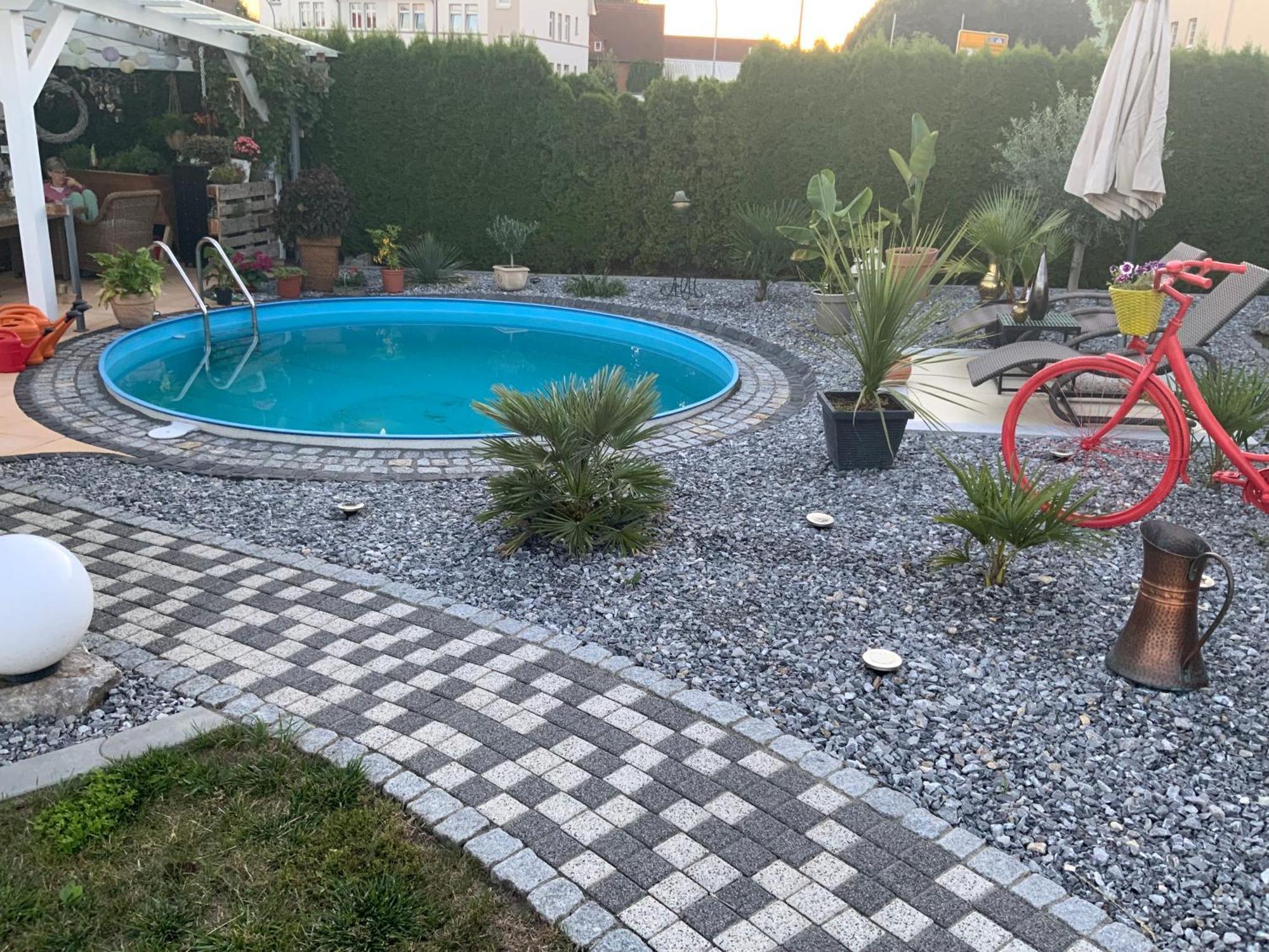 Ferienhaus Luebke, Gartenblick Muhlhausen Bagian luar foto